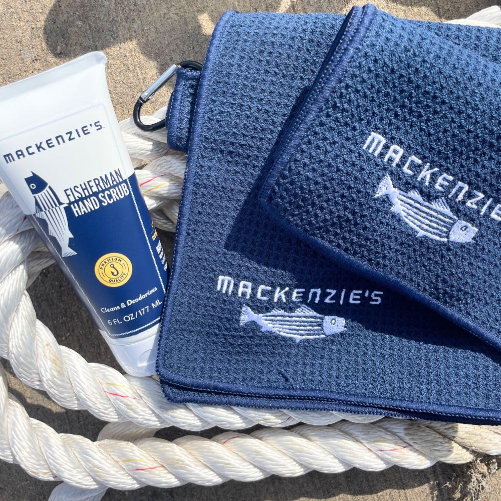 MacKenzie's 6 oz next to common items for size comparison and portability advantage