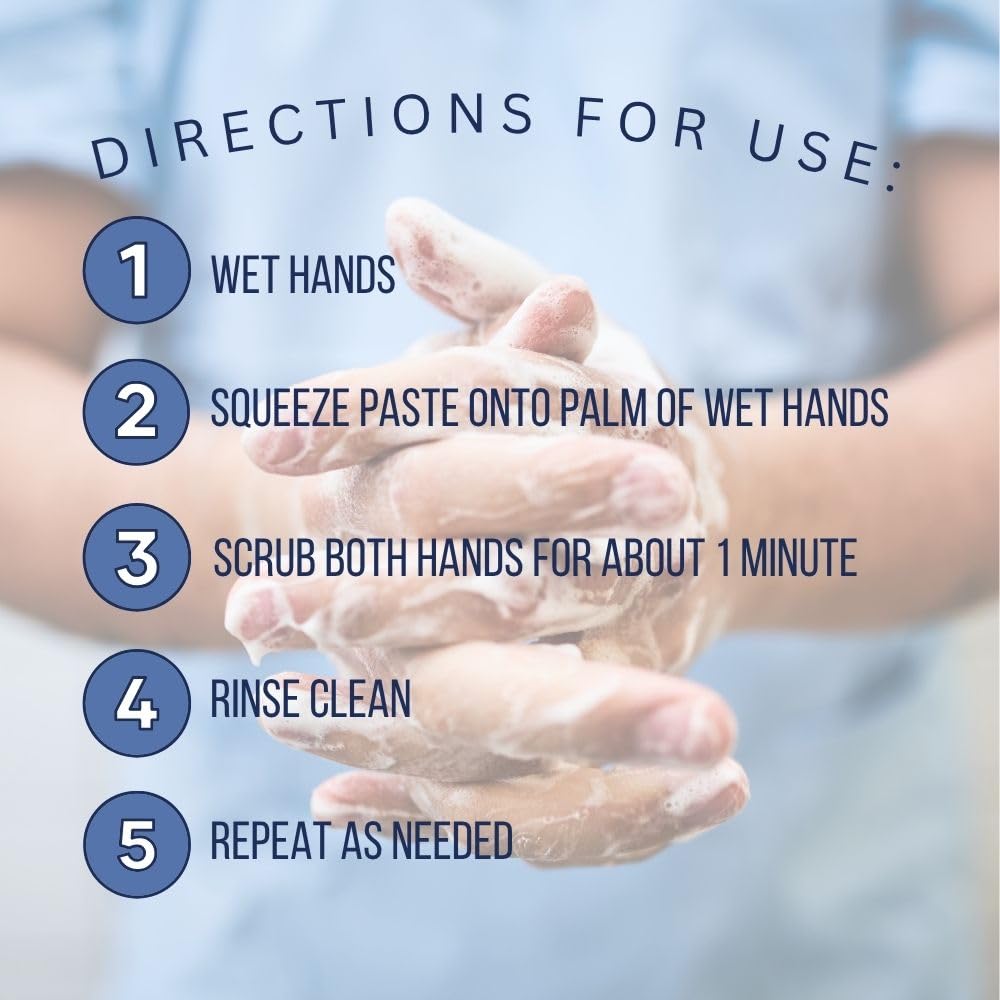 MacKenzie's gardening hands before and after showing restored clean skin