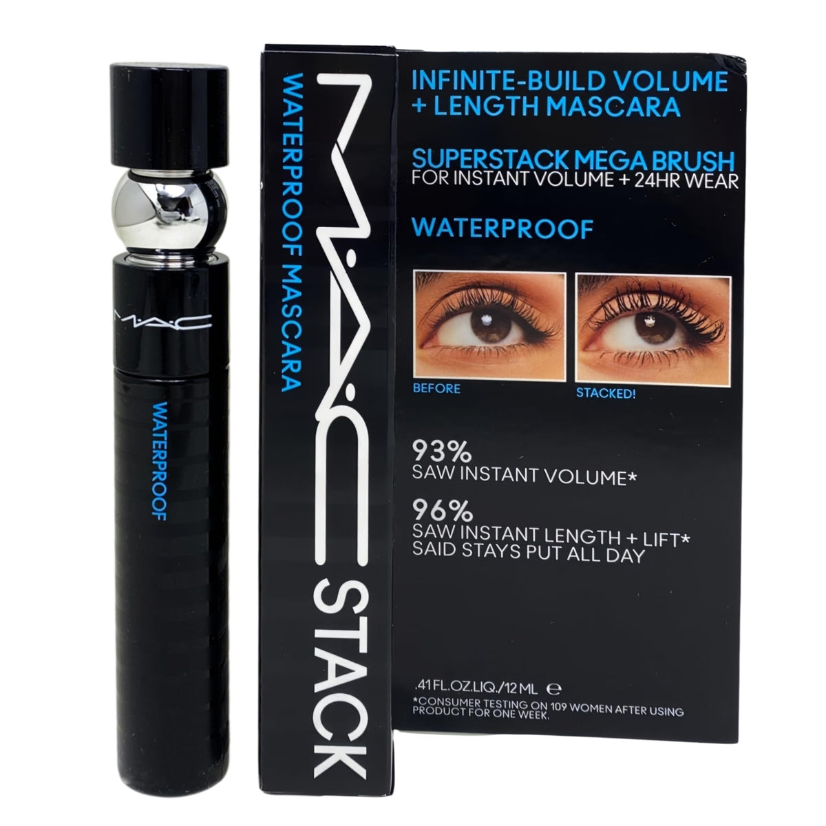 M·A·C M·A·CStack front packaging shows product and shade for reliable wear