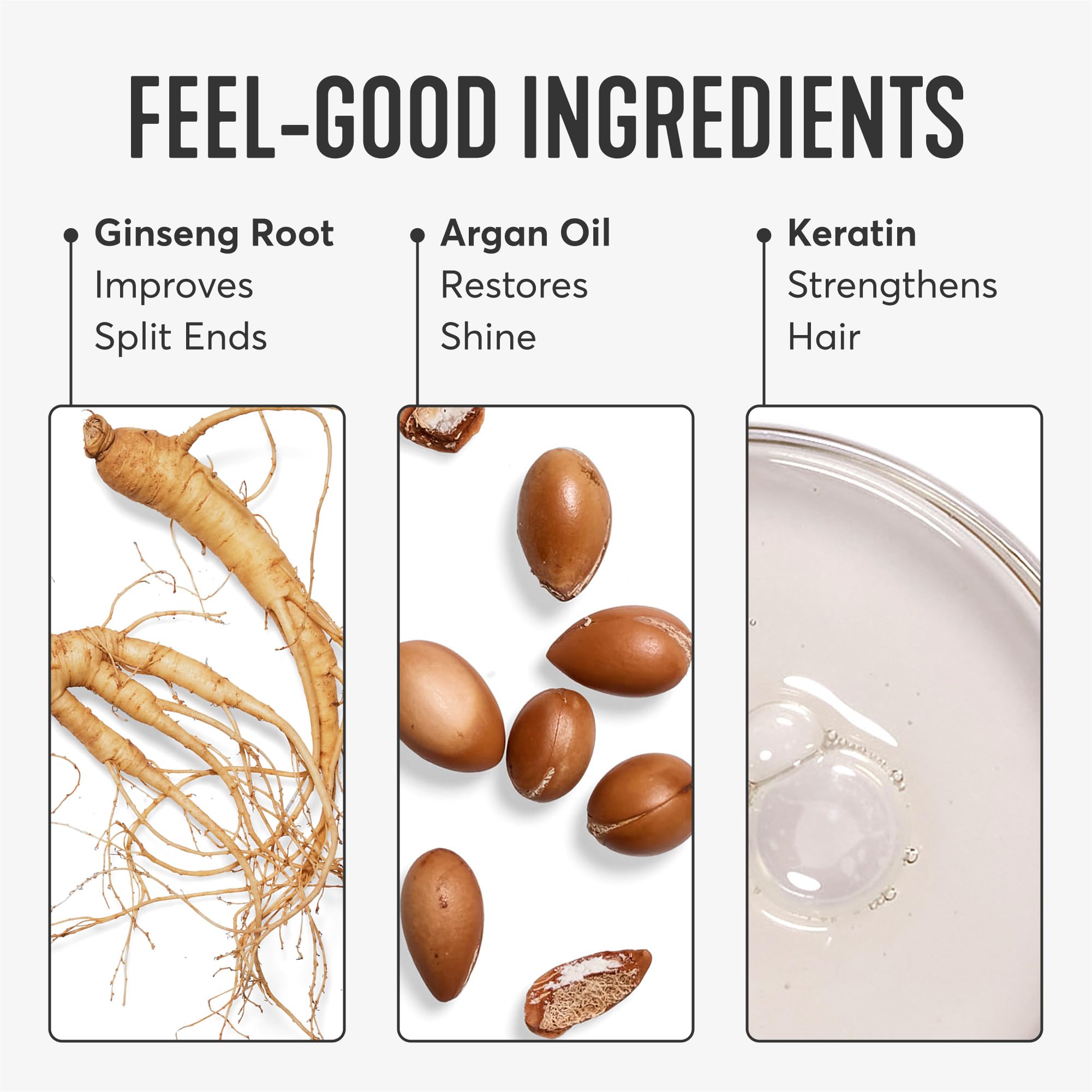 Madison Reed argan and keratin ingredients emphasizing nourishing benefits