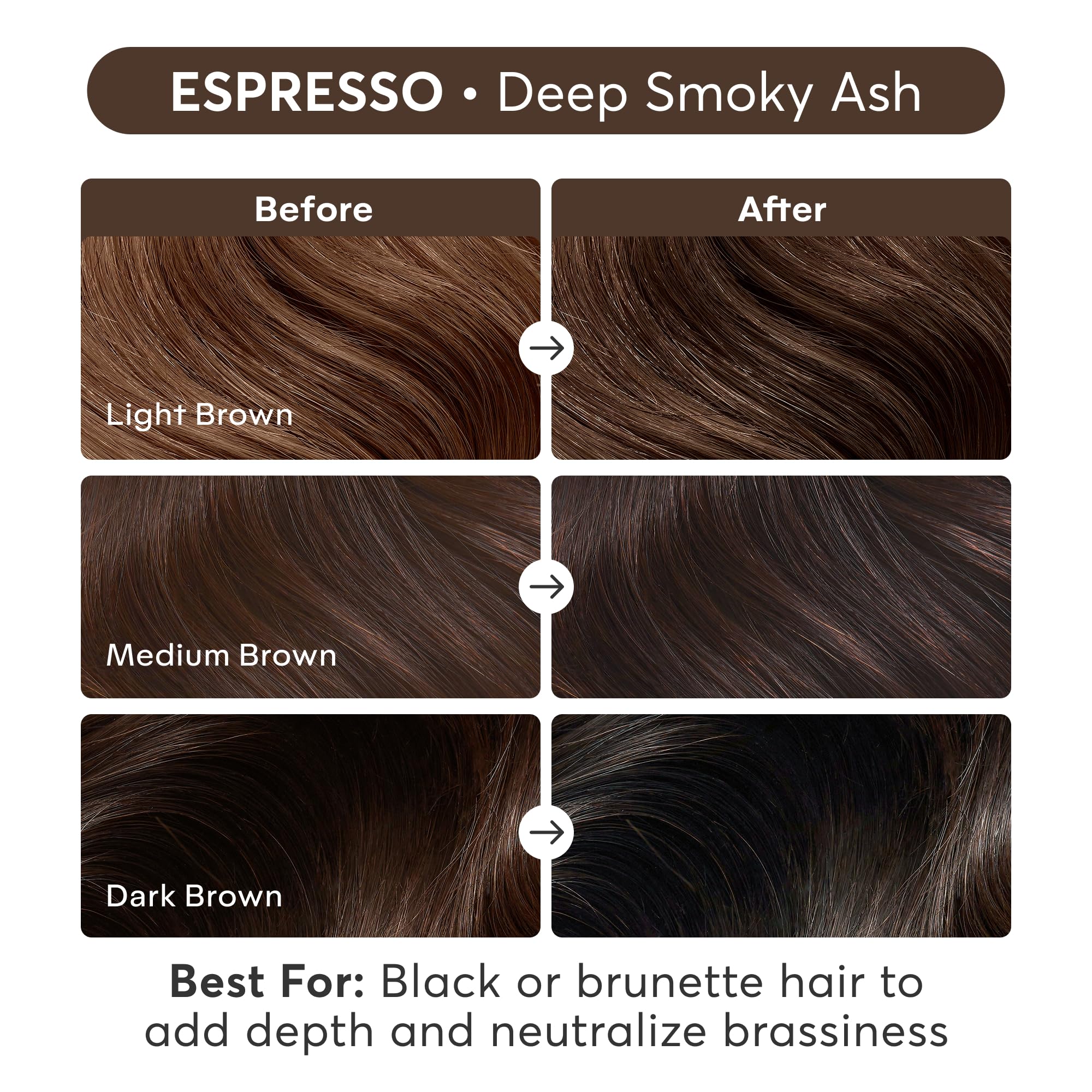 Madison Reed 4oz tube beside hand for size reference and travel-friendly benefit