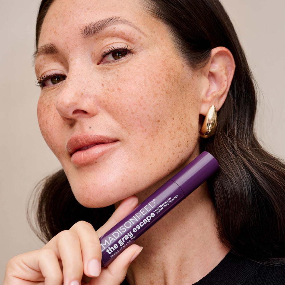 Madison Reed ingredient label highlighting argan oil and ginseng benefits