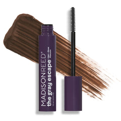 Madison Reed front packaging showing medium brown shade and compact tube benefit quick touch-ups