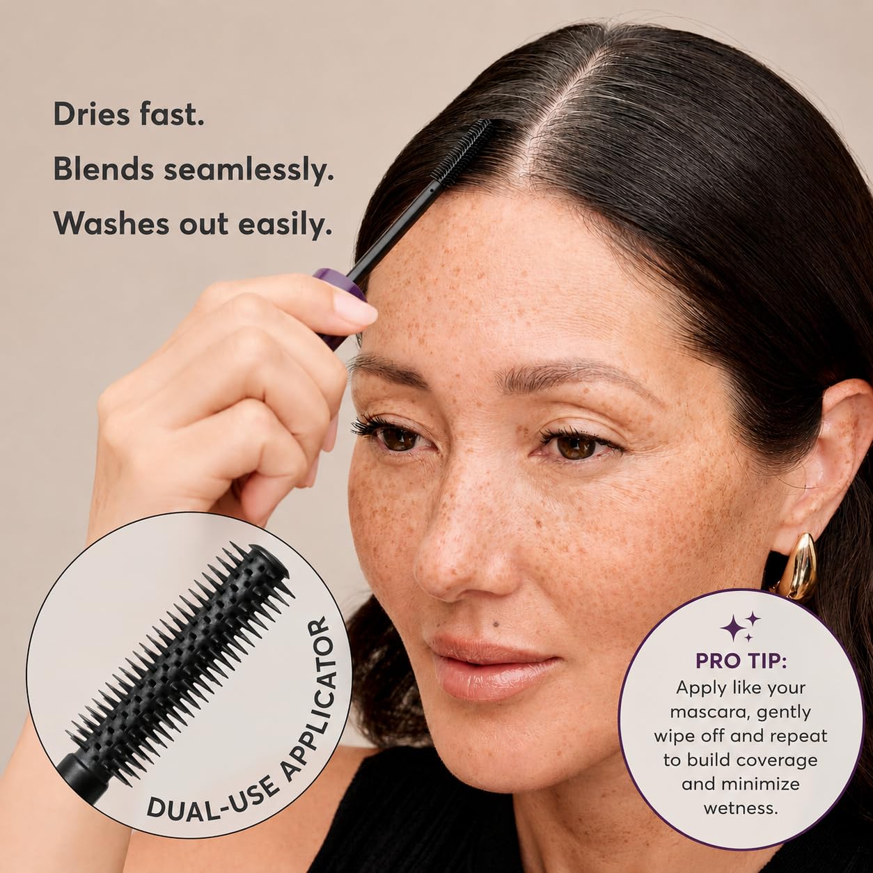 Madison Reed precision wand close-up for accurate gray coverage