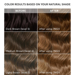 Madison Reed close-up of hair texture with glossy, conditioned-looking result