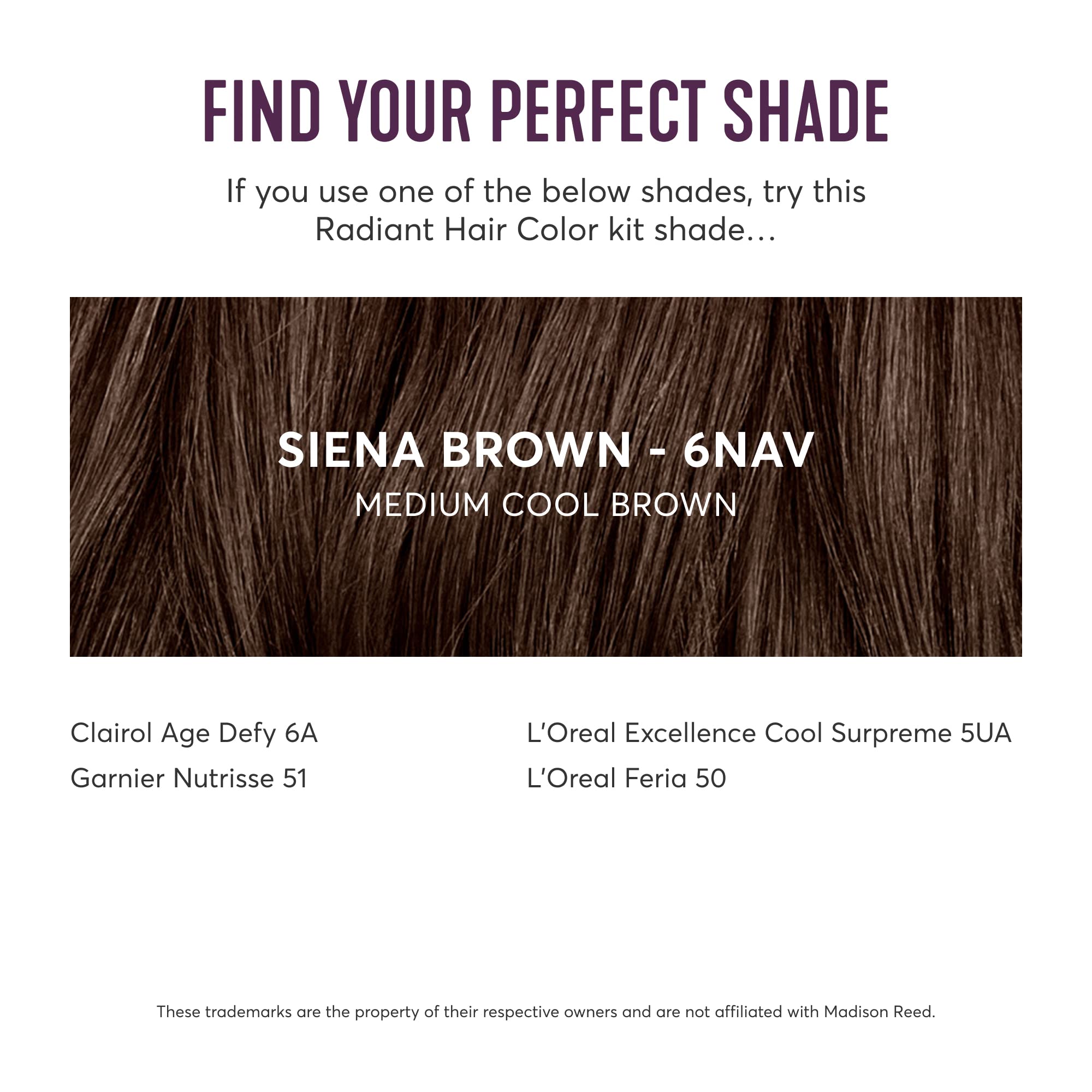 Madison Reed shiny hair texture after coloring showcasing conditioned, glossy finish