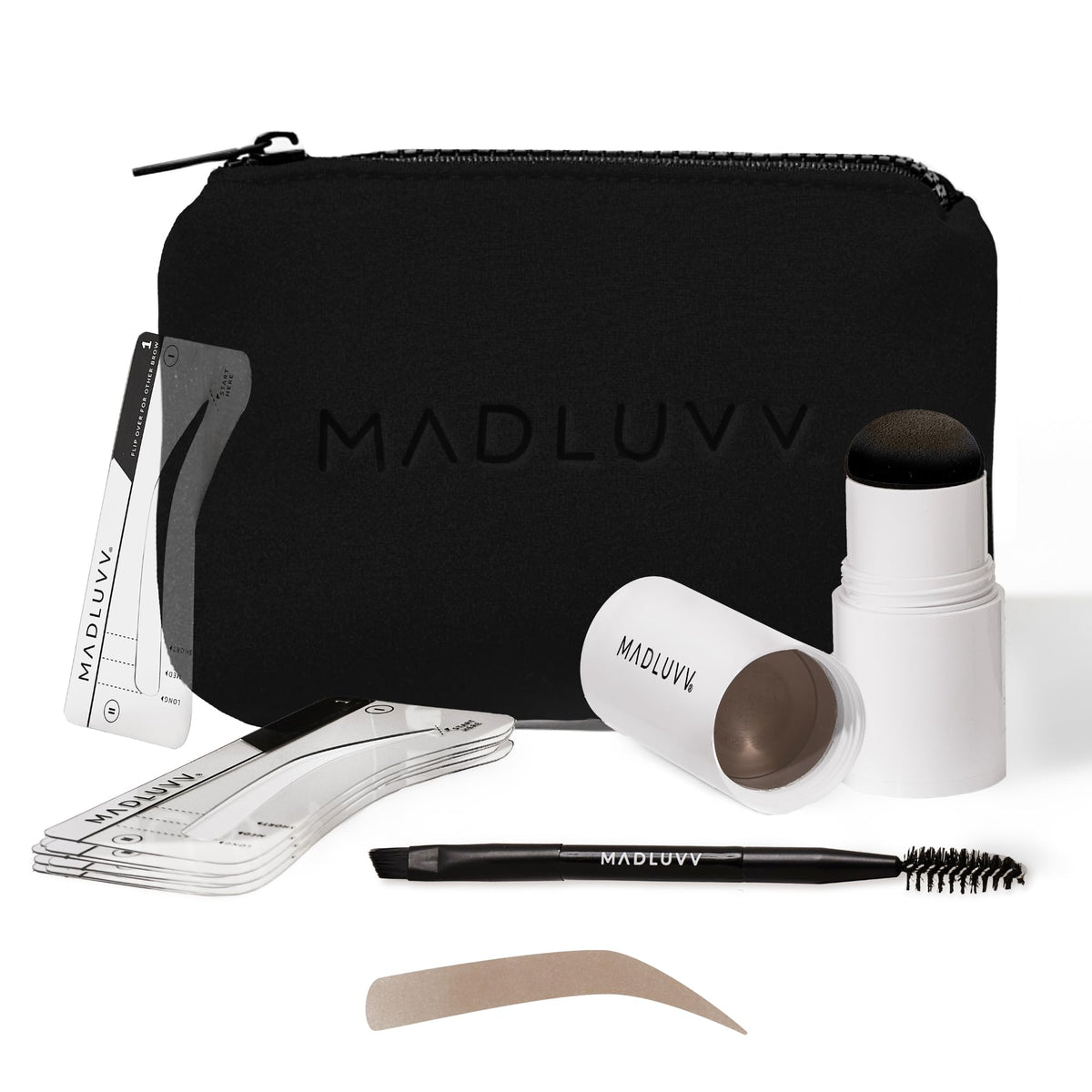 MADLUVV front packaging showing kit contents and quick shaping benefit