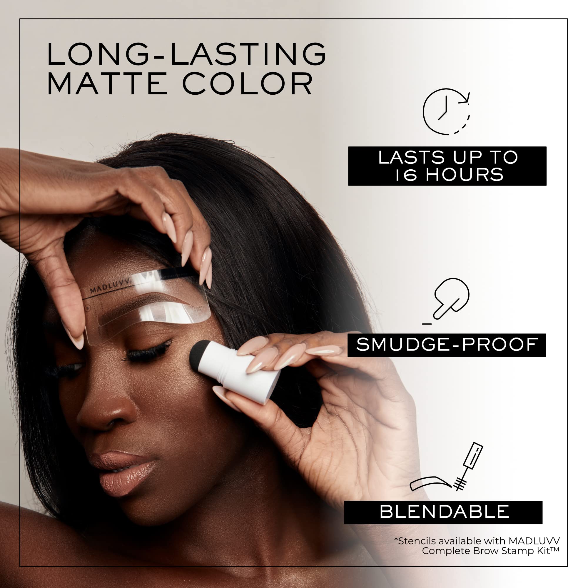 MADLUVV side profile of refill demonstrating compact design for easy storage