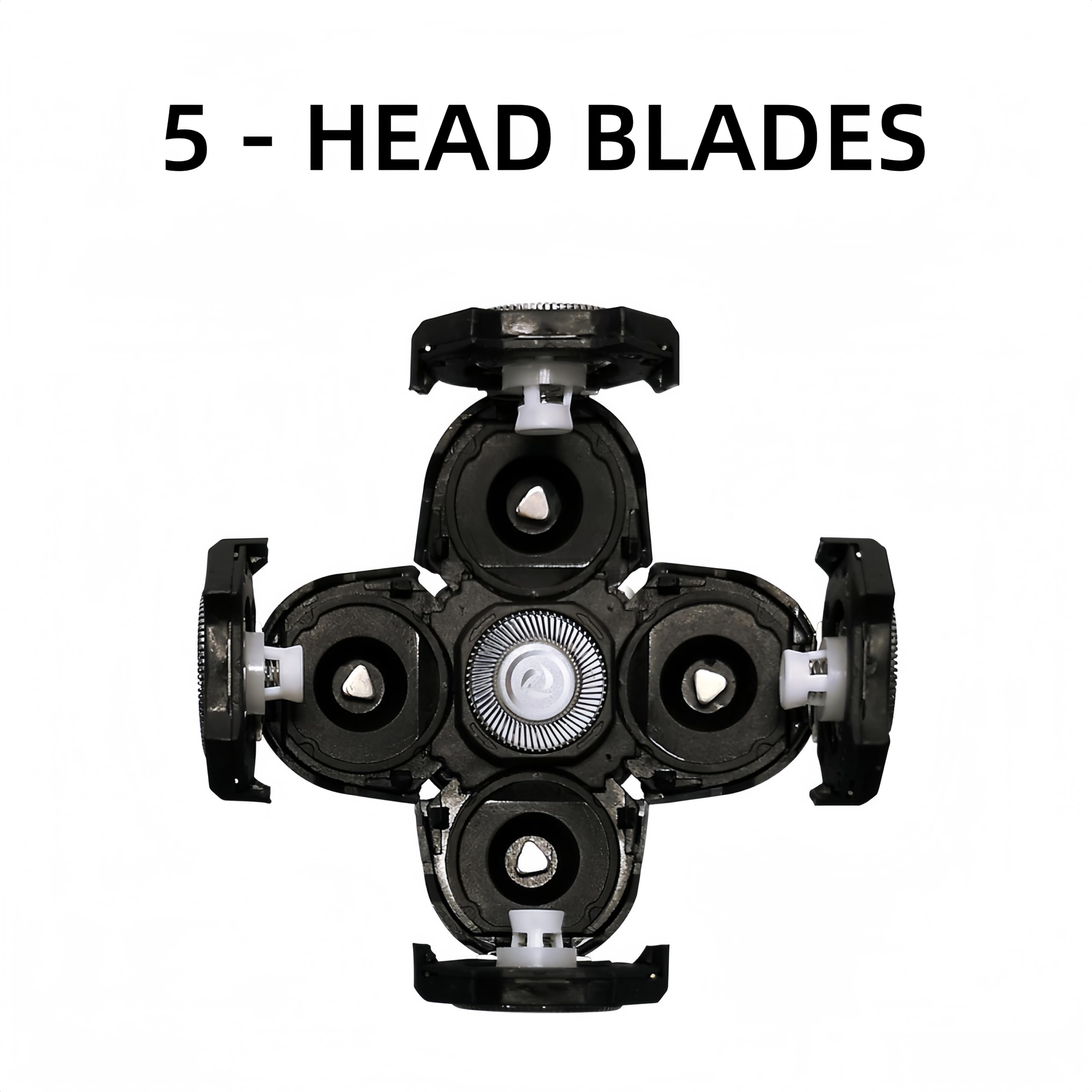 MAEATHOO replacement head held in hand for scale and compact, travel-friendly size