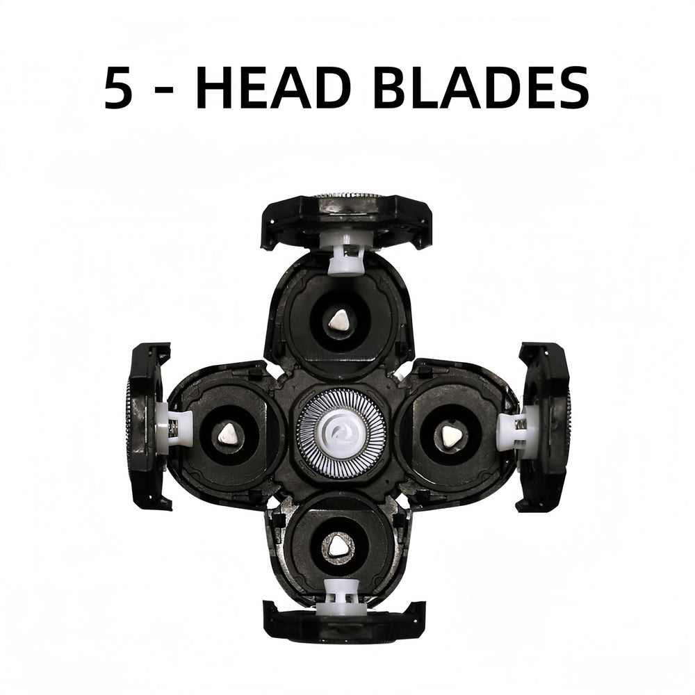MAEATHOO replacement head held in hand for scale and compact, travel-friendly size