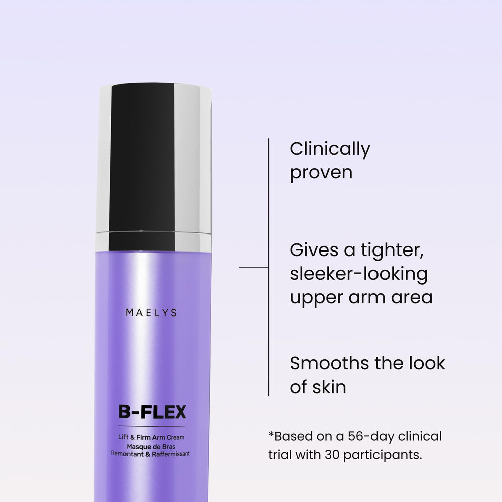 MAËLYS B-FLEX creamy texture close-up demonstrating smooth application and hydration
