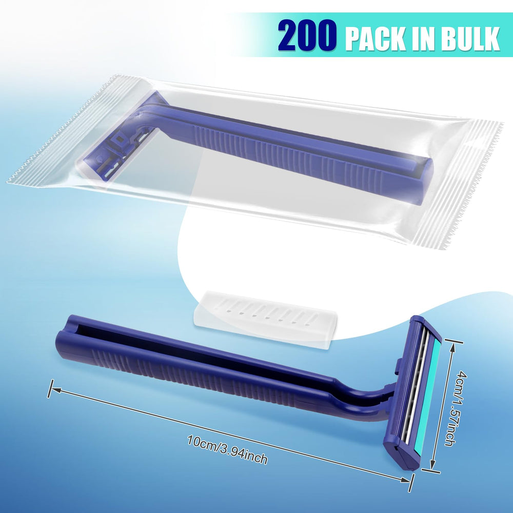 MAGDIY close-up of twin blades highlighting smooth shave benefit