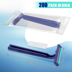 MAGDIY close-up of twin blades highlighting smooth shave benefit