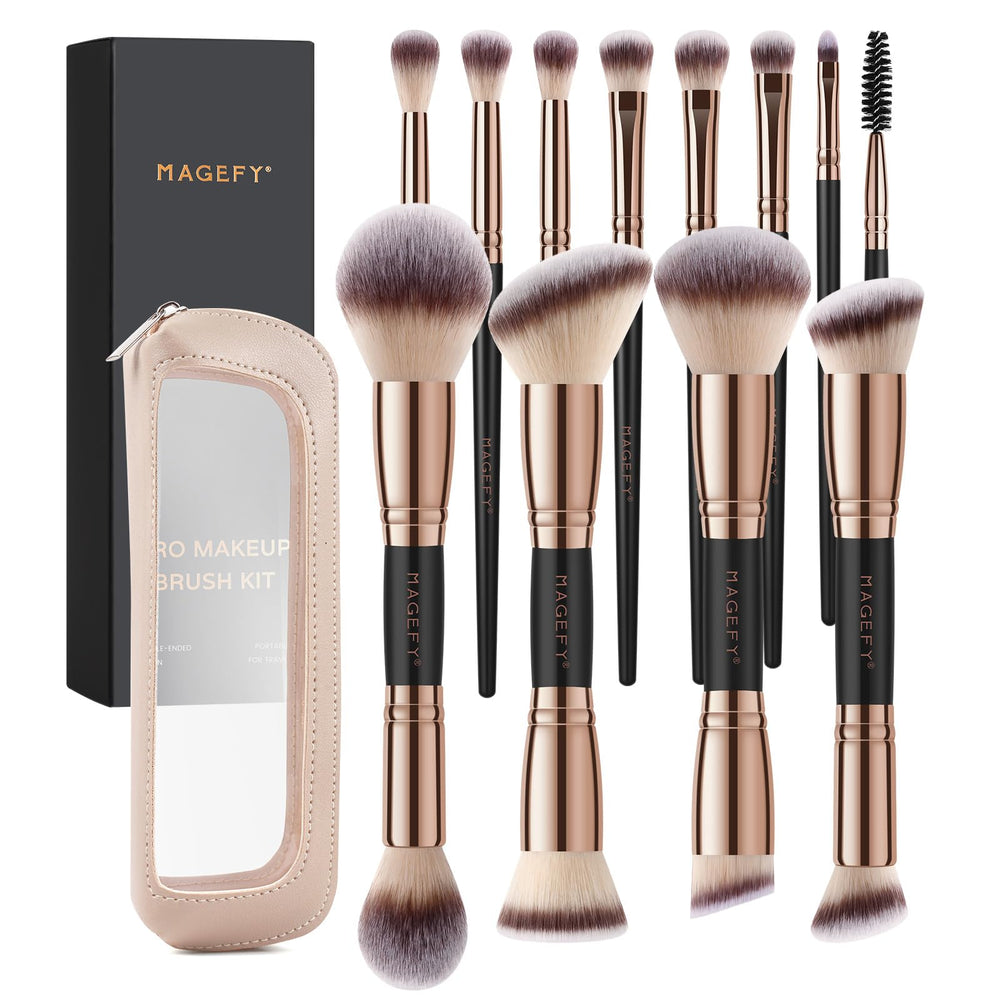 MAGEFY brush set front packaging showing contents and gift-ready presentation