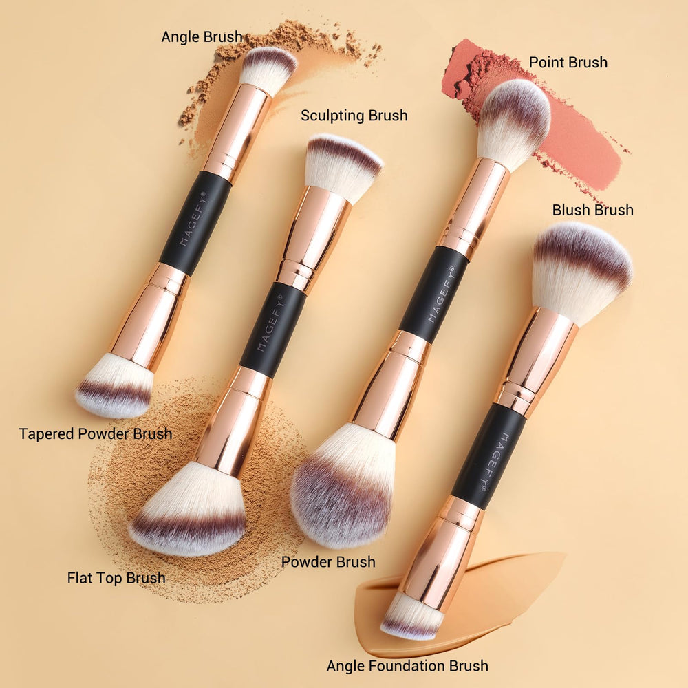 MAGEFY closeup of soft synthetic bristles for smooth product pickup