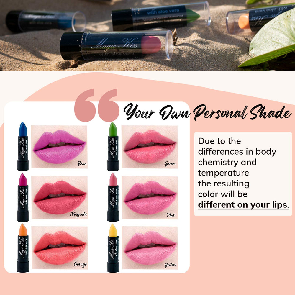 Magic Kiss lifestyle beach scene evoking Hawaii origin and vibrant mood shades
