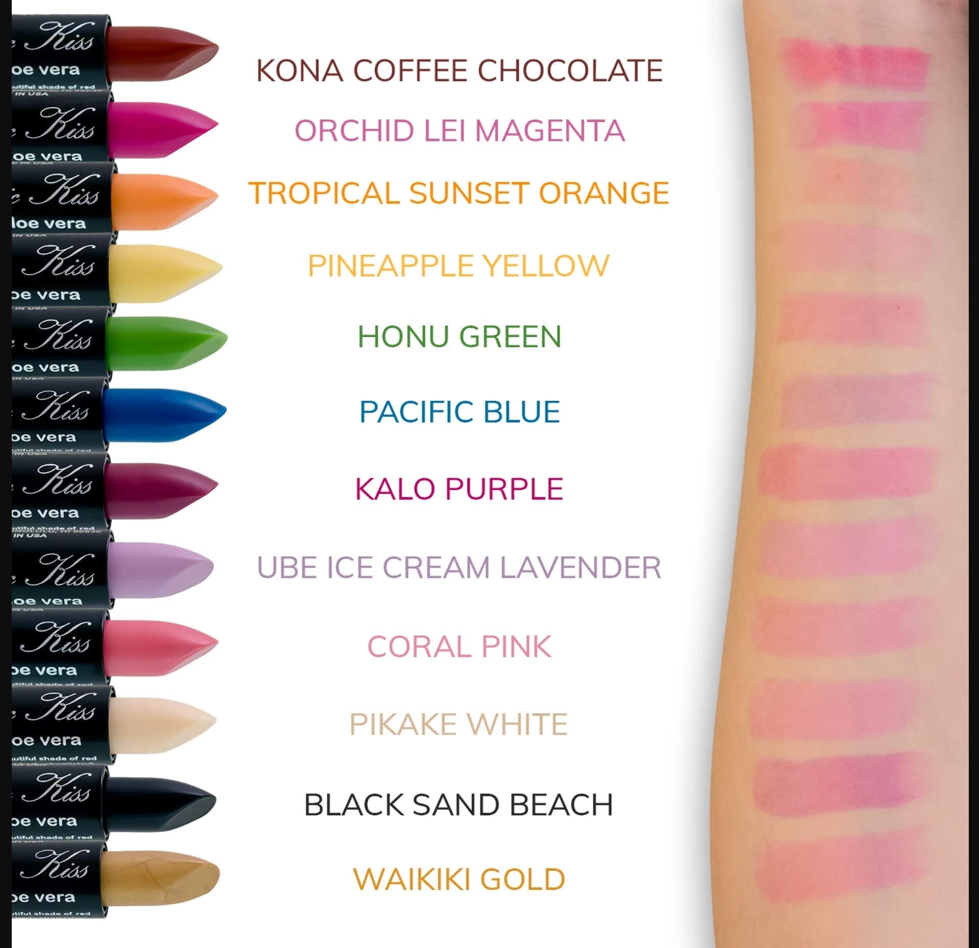 Magic Kiss beside a coin size comparison showing compact travel-friendly benefit