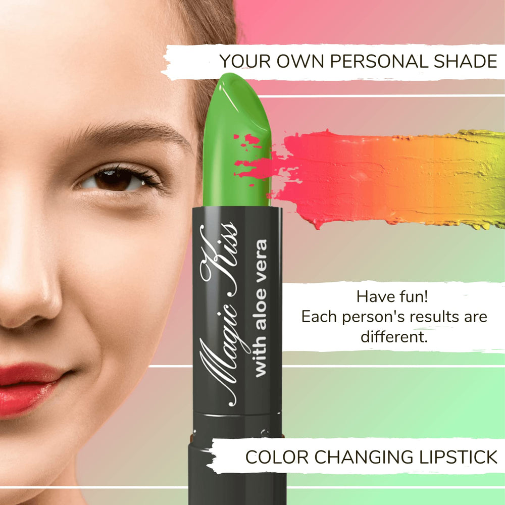 Magic Kiss lipstick texture close-up showing smooth matte finish and coverage