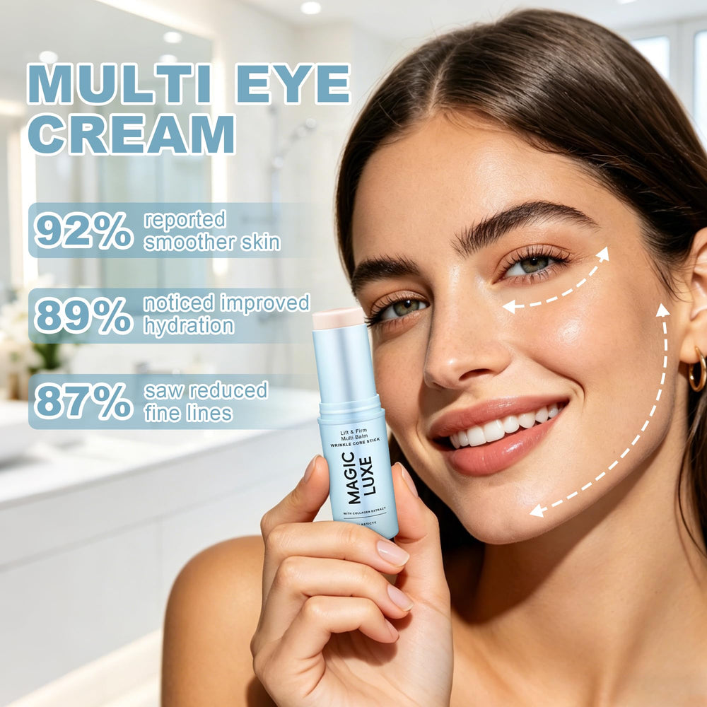 MAGIC LUXE OIL open cap and stick tip, highlighting precise no-mess application