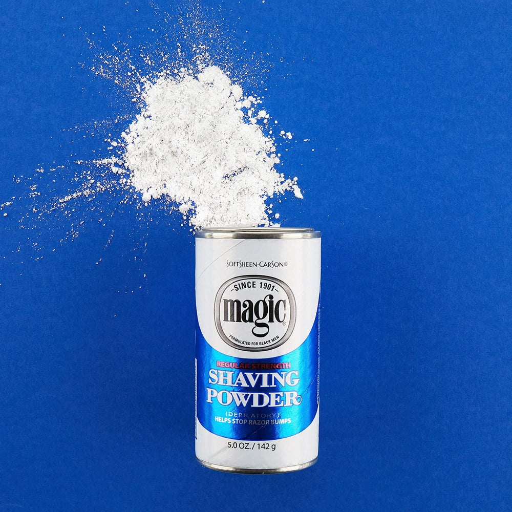 MAGIC close-up texture of shaving paste showing creamy consistency benefit