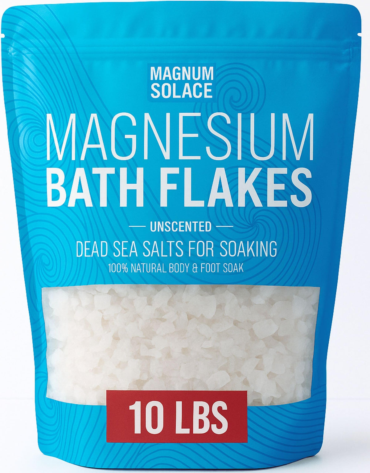 Magnum Solace front bag showing 10 lb pouch and clear labeling for value supply