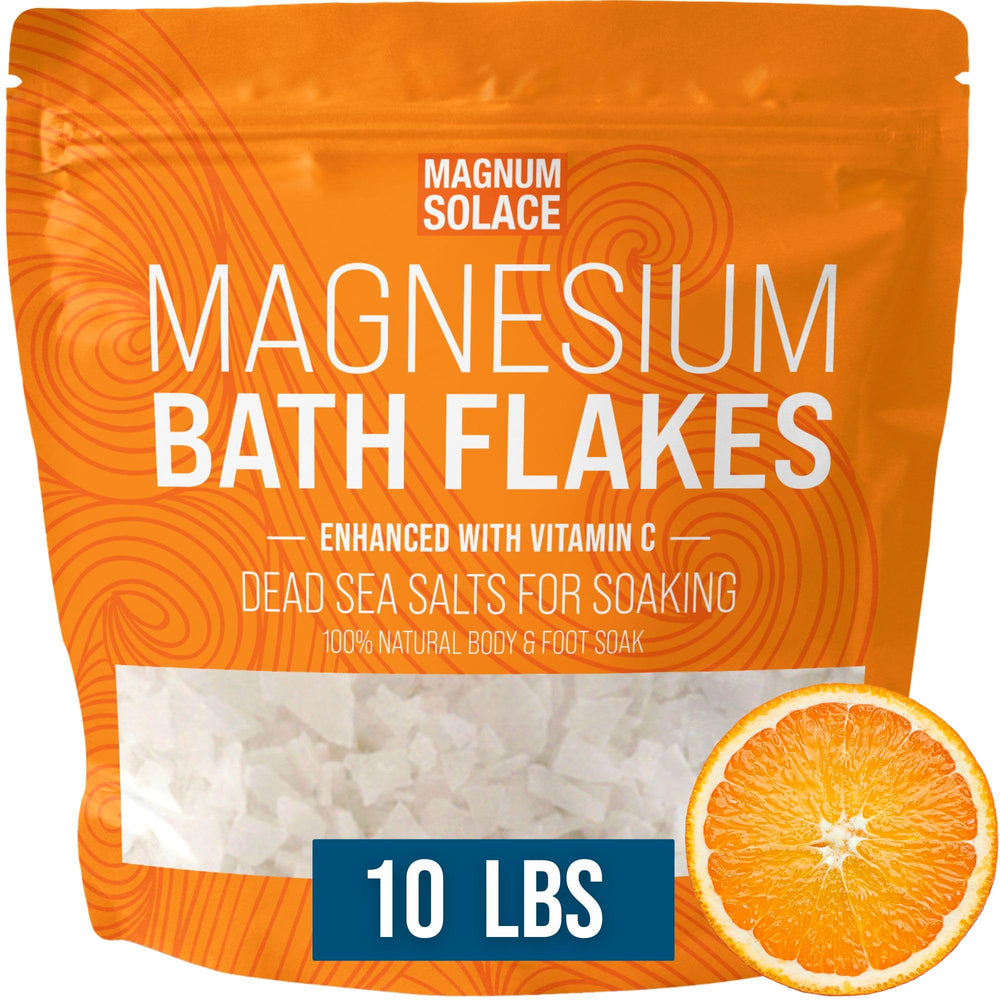 Magnum Solace front packaging showing 10 lb tub and clear labeling benefits