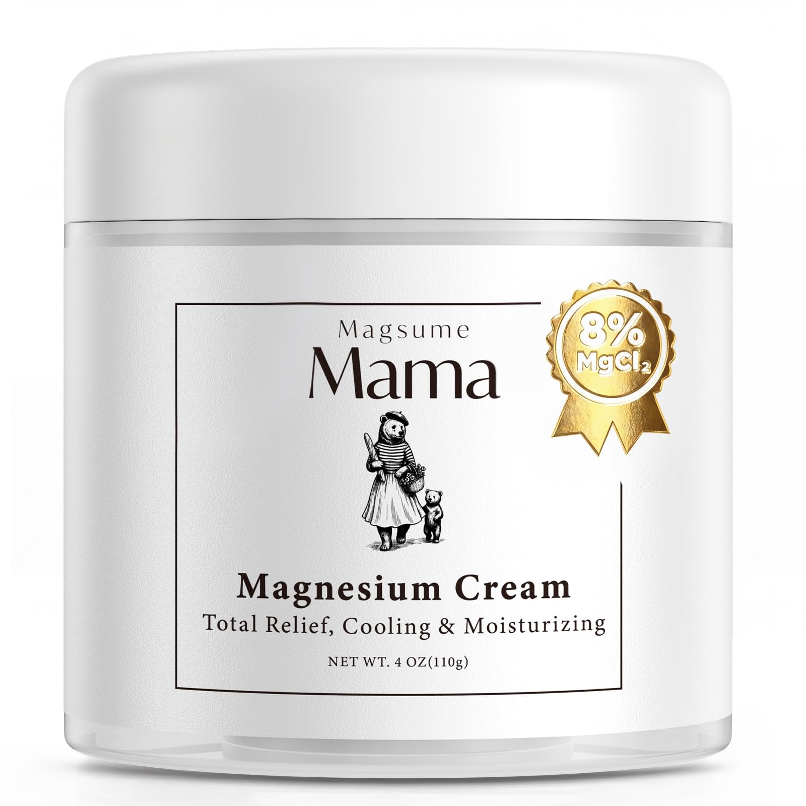 Magsume Mama front packaging view showing 4 oz tube and product branding for clear identification and trust