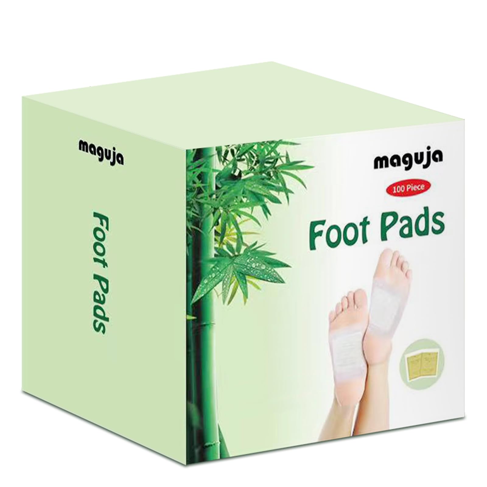 maguja pad in hand to show size and single-use convenience