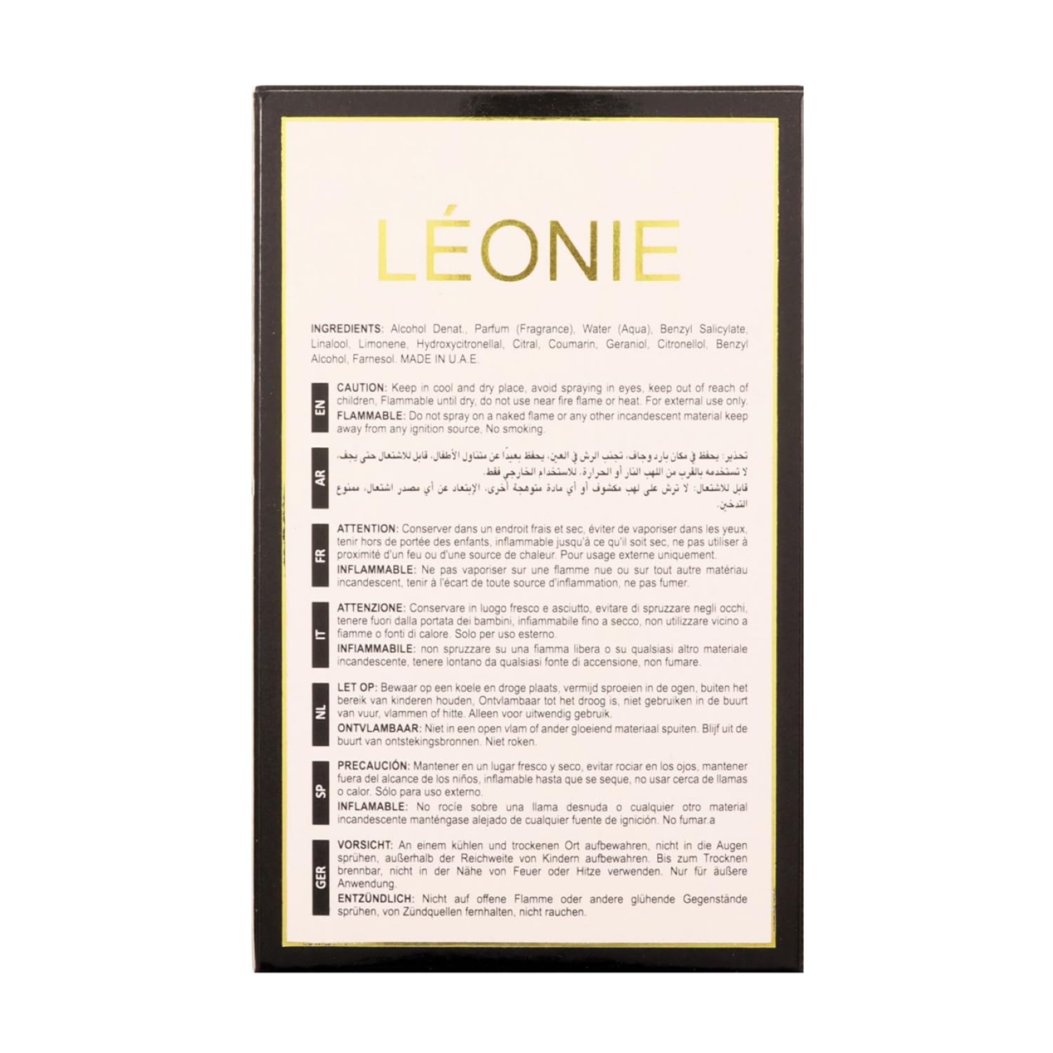 Maison Alhambra Leonie Intense lifestyle evening scene conveying luxury and long-lasting scent