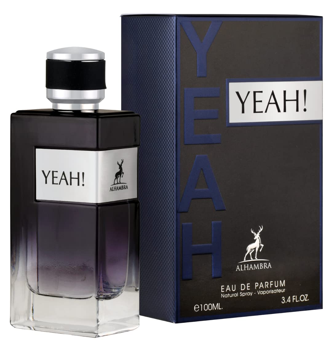 Maison Alhambra bottle front view showing sleek design and brand presence