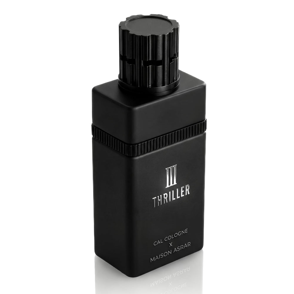 MAISON ASRAR close-up of label and spray nozzle highlighting craftsmanship and quality