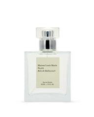 Maison Louis Marie front bottle showing sleek glass and label, communicates luxury