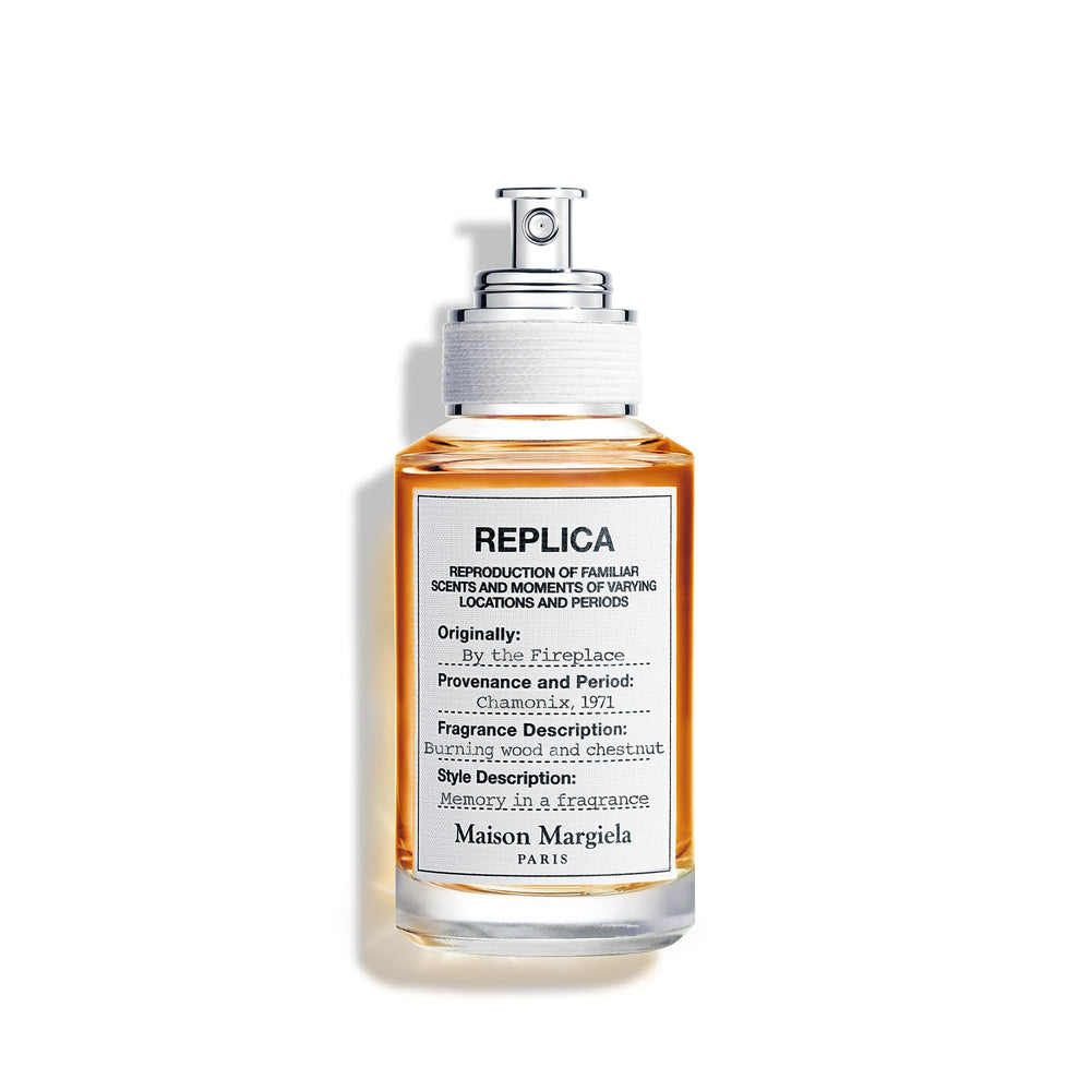 Maison Margiela bottle front view showing minimalist design and portability