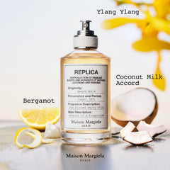 Maison Margiela mini held in hand to show scale, compact for travel convenience