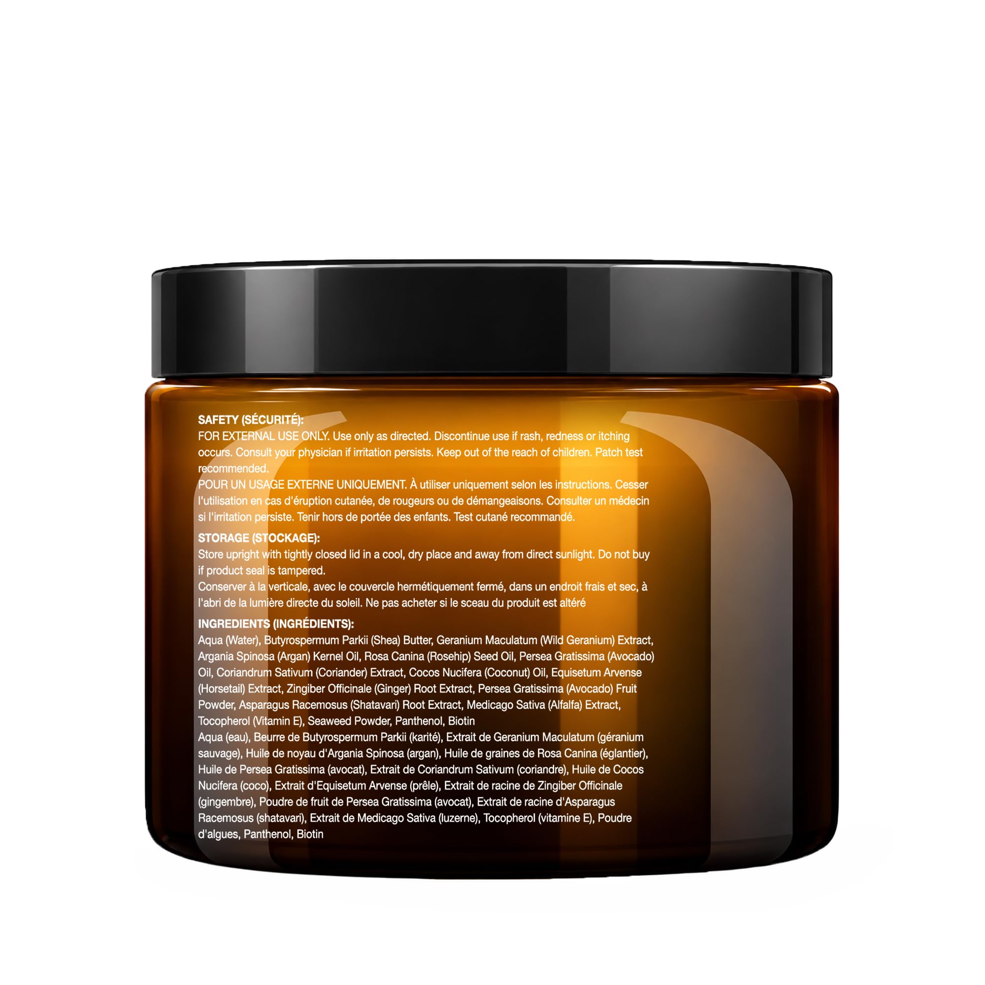 Majestic Pure cream texture close-up highlighting rich moisturizing feel