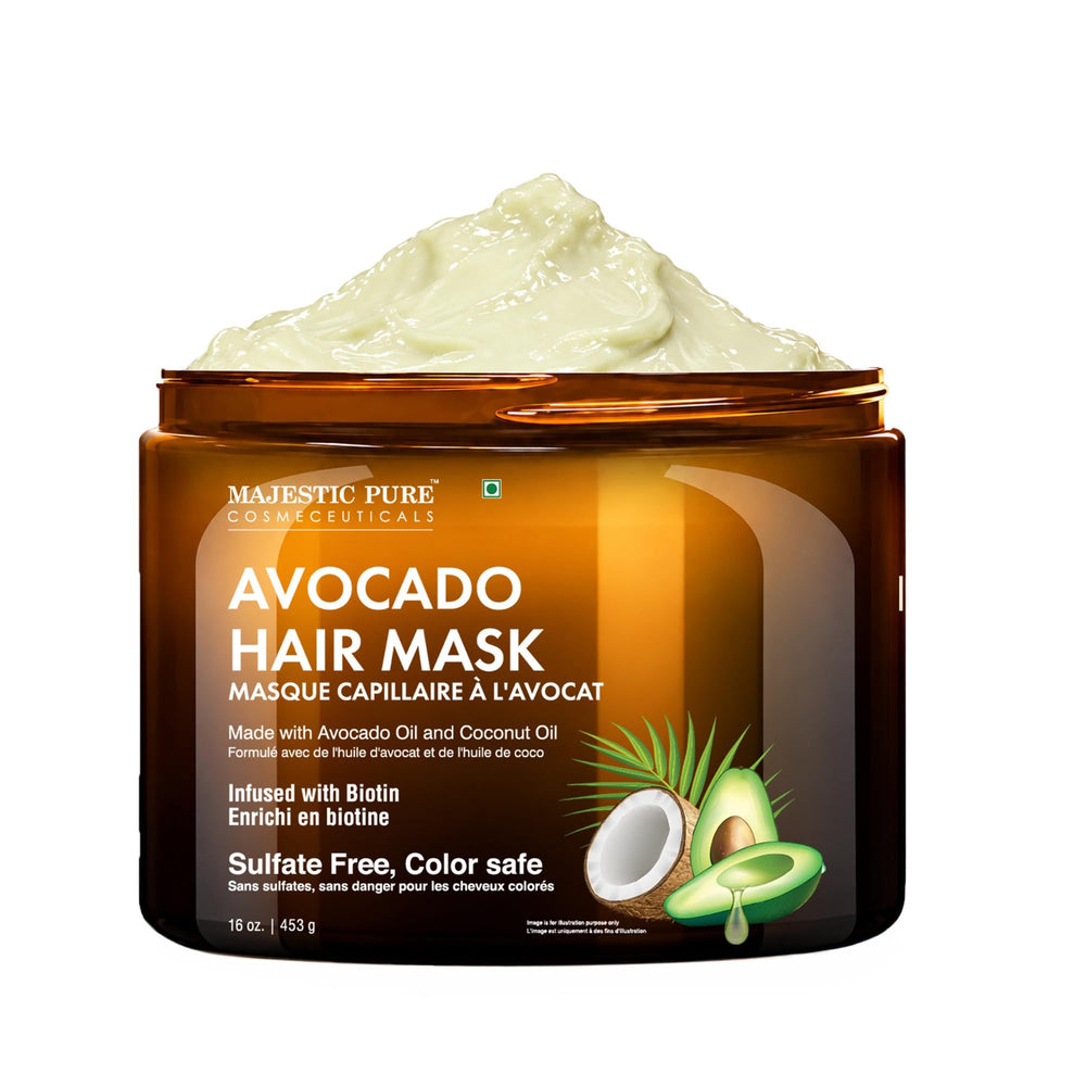 Majestic Pure front jar view showing product label and benefits