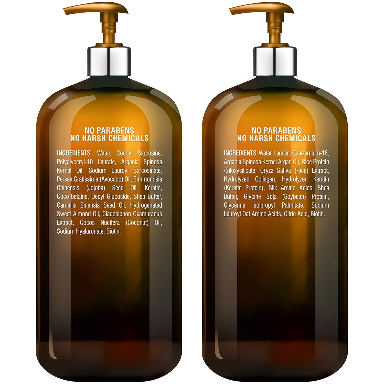 Majestic Pure back label close-up showing ingredients and usage directions