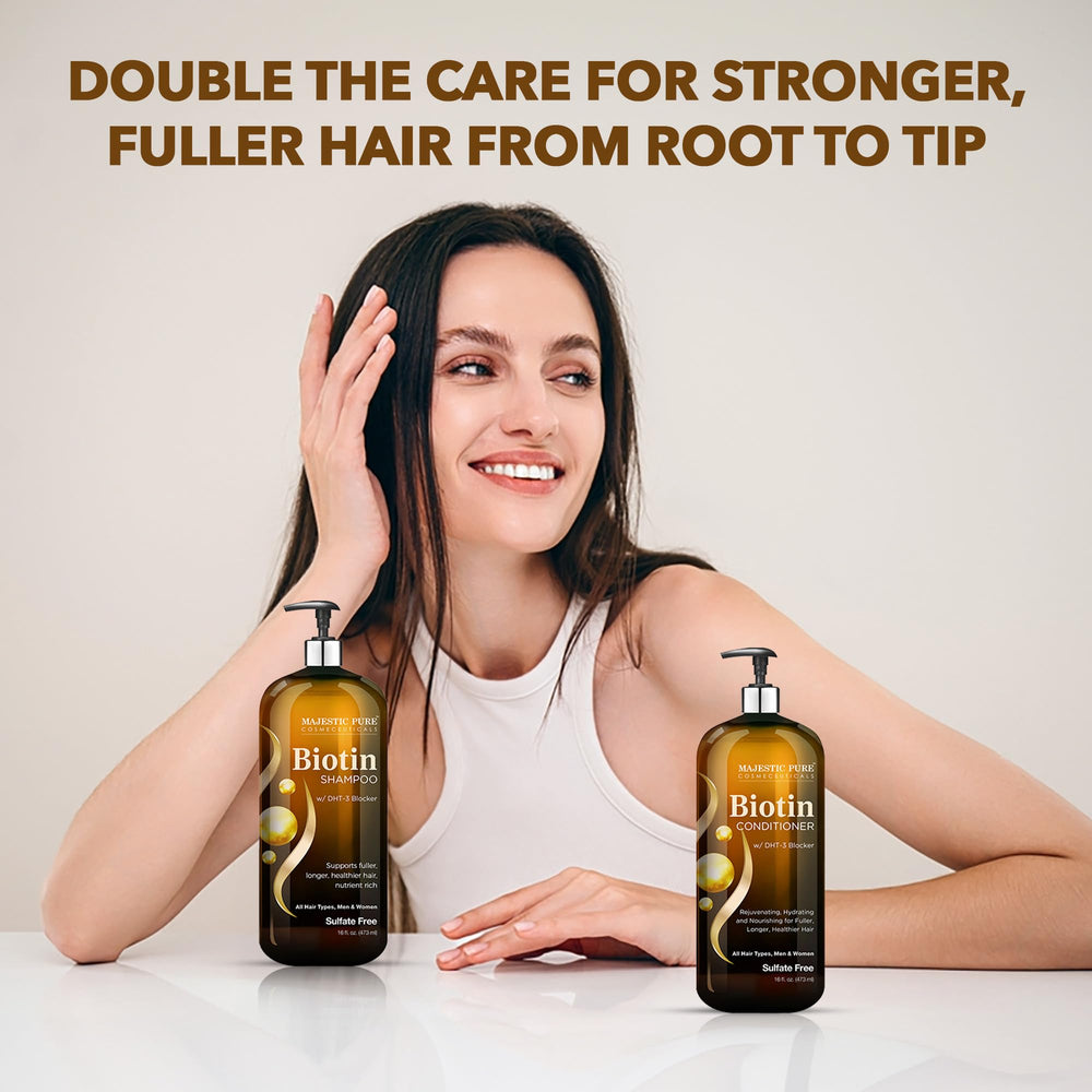 Majestic Pure conditioner cream texture smoothing strands without heaviness