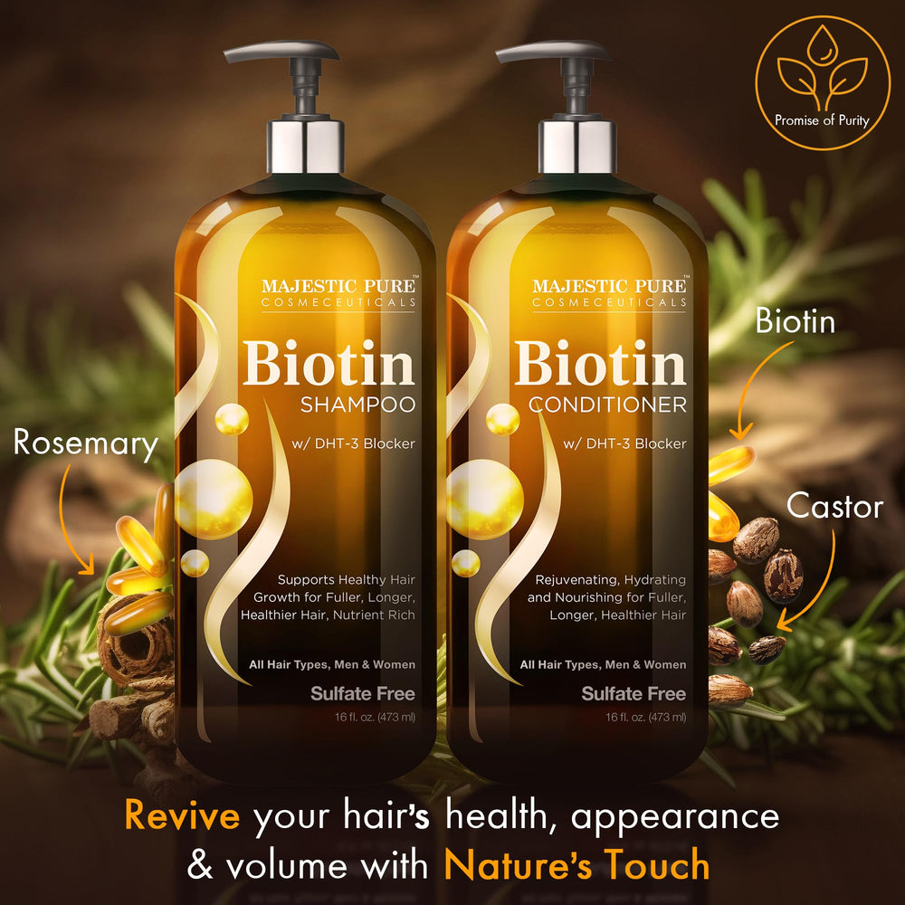 Majestic Pure bottles next to hand for 16oz scale and generous supply