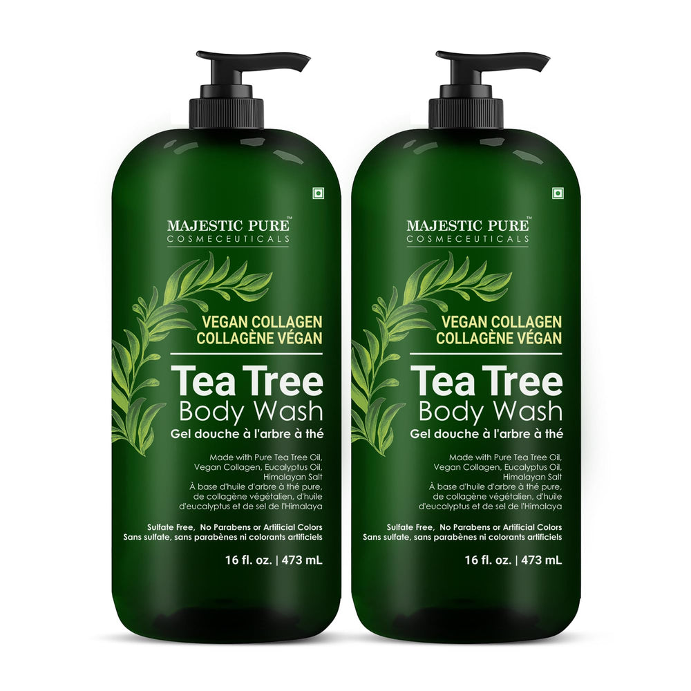 Majestic Pure front packaging showing two bottles and product benefit