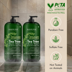 Majestic Pure pouring texture showing gentle gel consistency and smoothness
