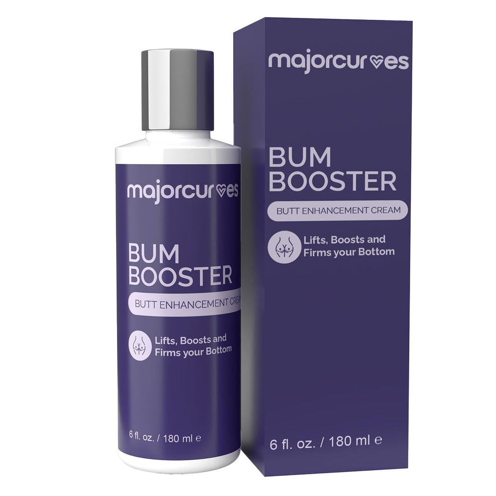 Major Curves front packaging showing jar and branding, highlights product confidence