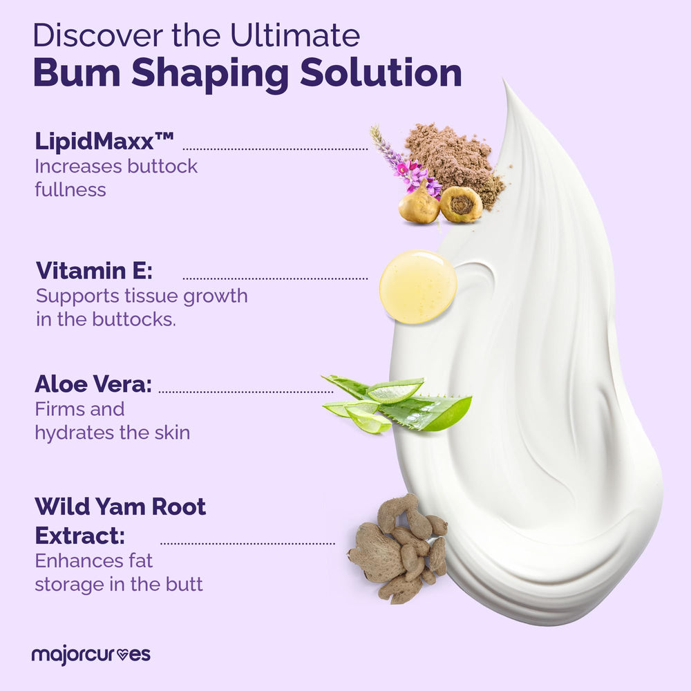 Major Curves 6 oz jar next to common items to show true size and portability benefit