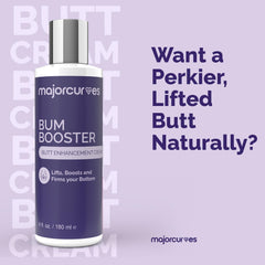 Major Curves cream texture close-up showing smooth, non-greasy finish and hydration