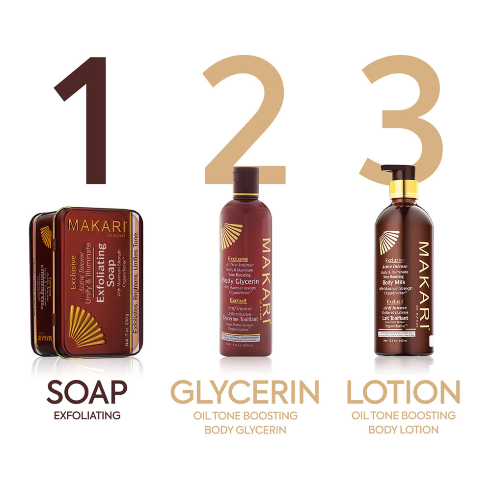 MAKARI apricot seed extract visual highlighting firming and toning benefit