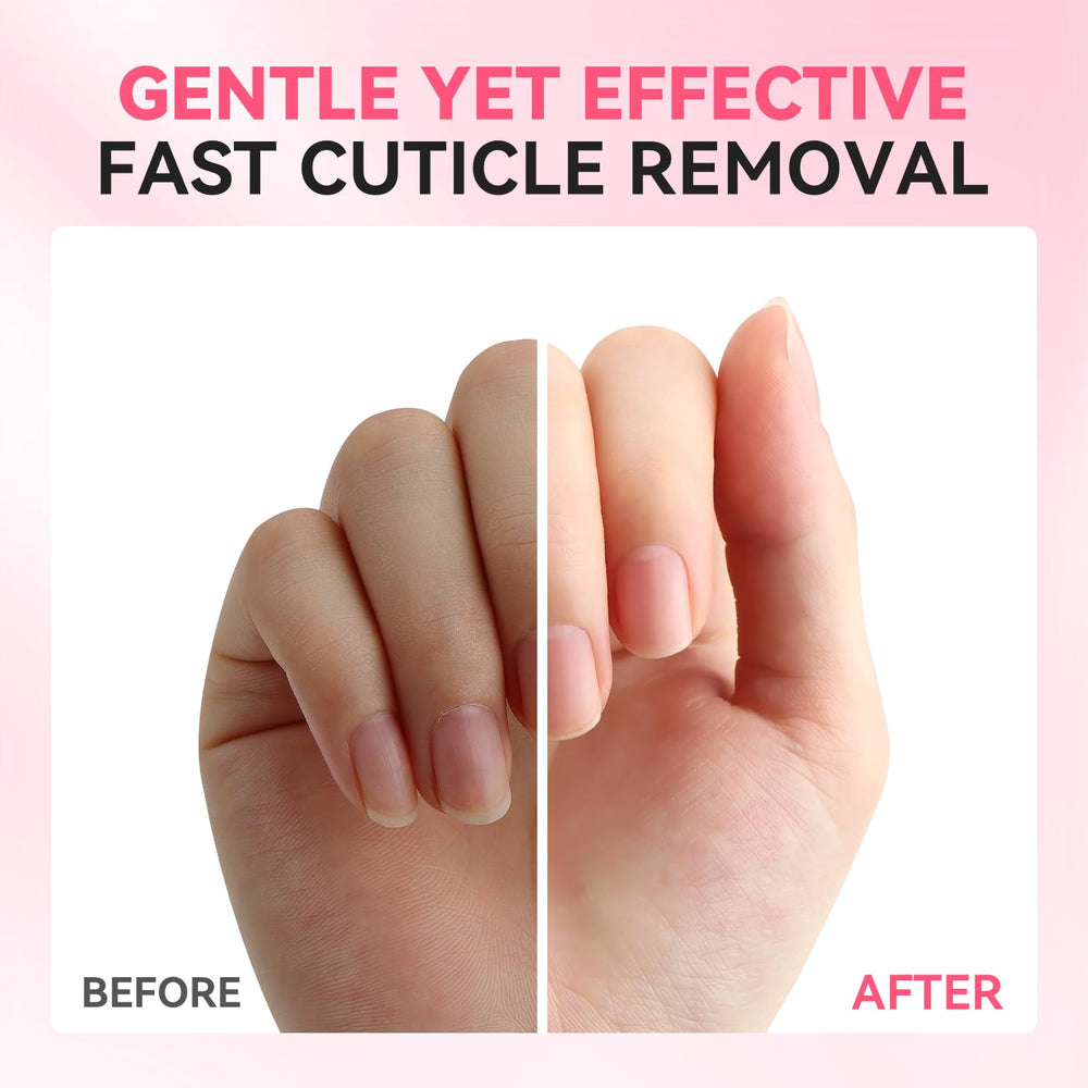Makartt cuticle bit mounted in e-file hand use for accurate shaping