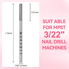 Makartt cuticle bits in pouch for safe storage and quick access