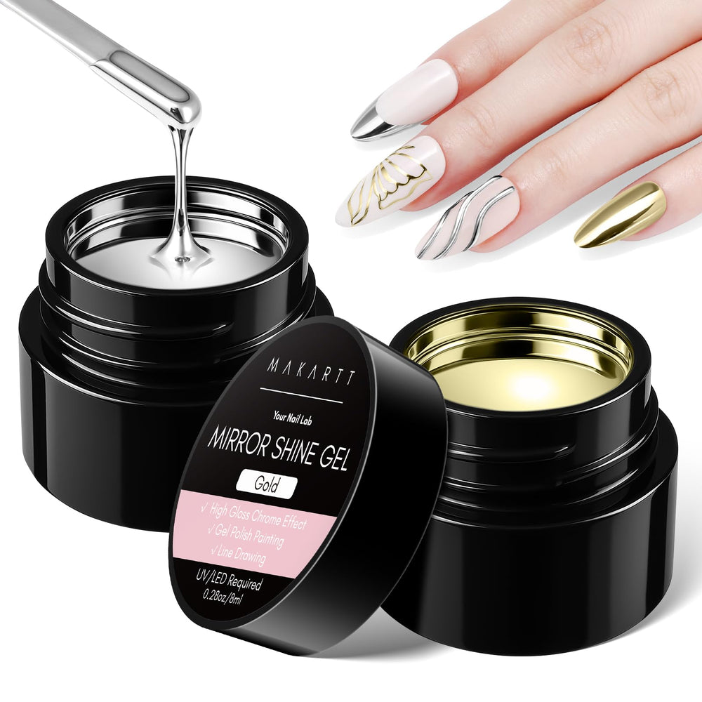 Makartt front packaging showing silver and gold set with clear labeling and professional finish