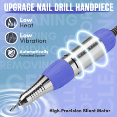 Makartt handpiece close-up with ventilation and twist-lock, reduces heat