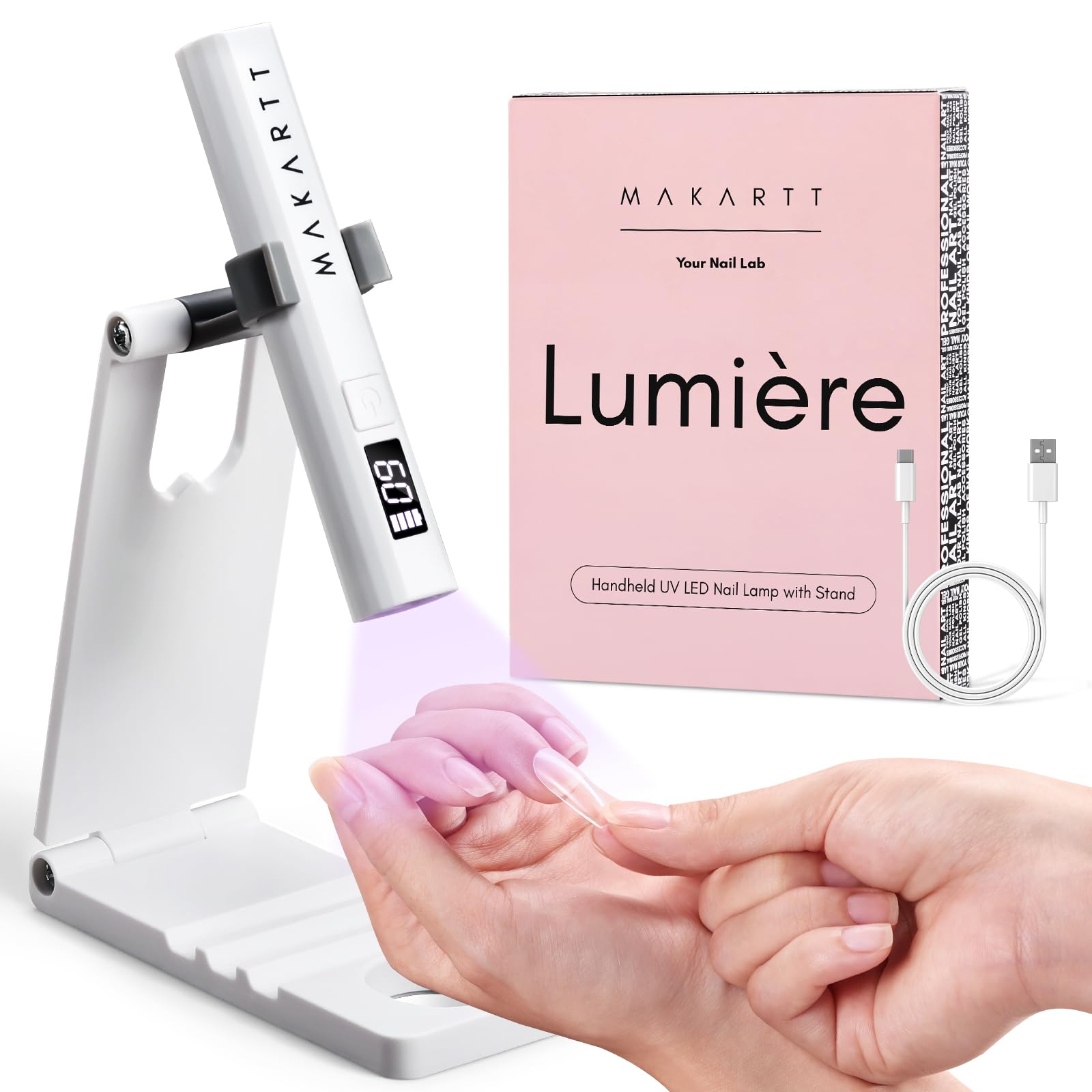 Makartt on a manicure station showing practical salon use